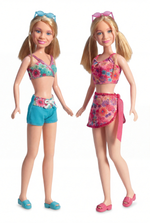Mary-Kate and Ashley At The Beach Dolls