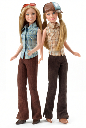 Mary-Kate and Ashley Getting There Dolls